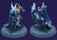 SSG Rakan and Xayah Models 3 (by Riot Artist Yekaterina Bourykina)