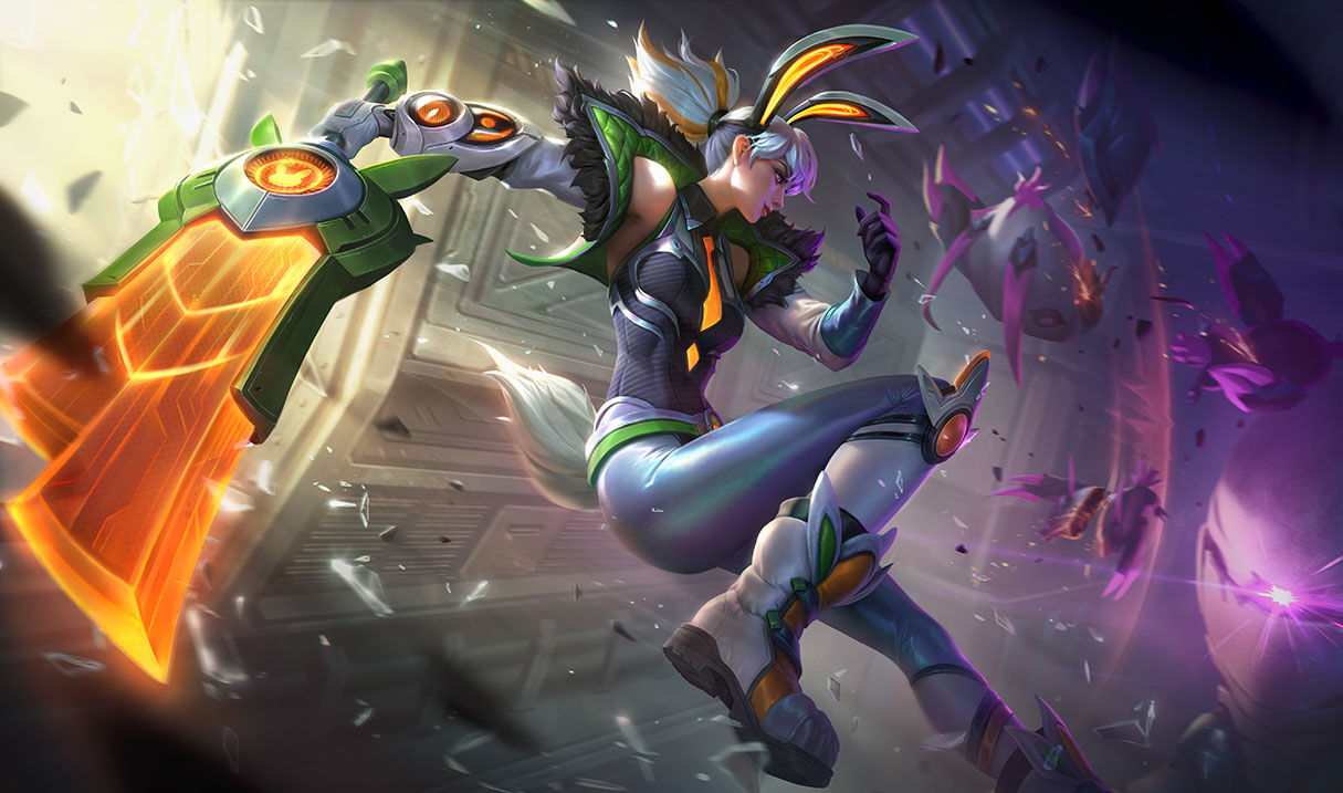 PROJECT:Riven skin Final splash Art : r/leagueoflegends