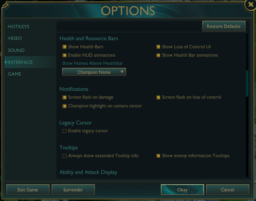 Best Settings To Improve Your Gameplay In League of Legends