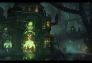 Zaun "Legends of Runeterra" Concept 14 (by Riot Contracted Artists North Front Studios)