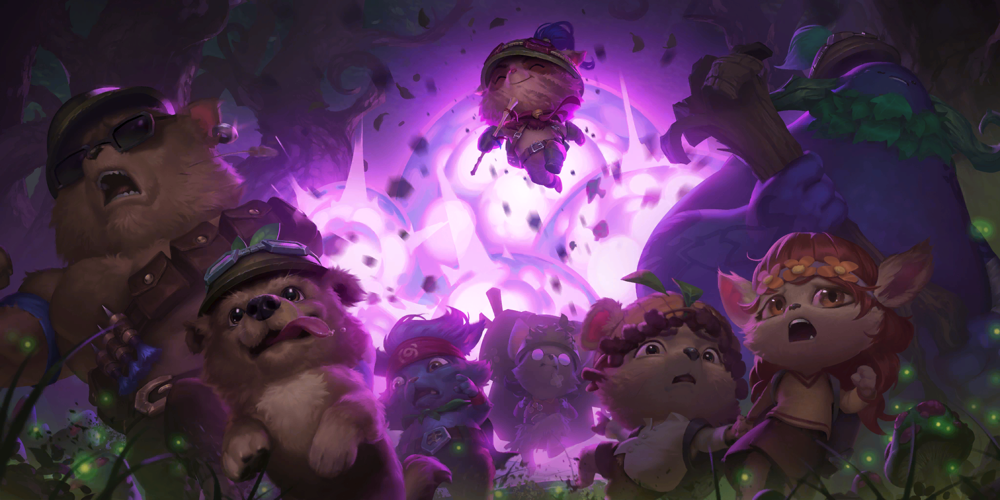 teemo mushroom skins