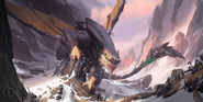 05DE015-full.png (1.79 MB) Mountain Drake "Legends of Runeterra" Illustration (by Riot Contracted Artists Kudos Productions)