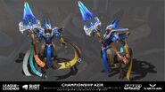 Worlds 2022 Azir Model 2 (by Riot Contracted Artists Virtuos Studio)