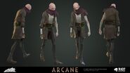 Singed "Arcane" Model 1 (by Riot Contracted Artists Fortiche Productions)