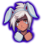 Unlucky Bunny Emote