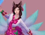 Dynasty Ahri Update Model 5 (by Riot Artist Jenna VanPelt)