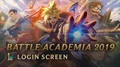 Battle Academia 2022 - Login Screen