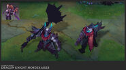 Dragon Knight Mordekaiser Update Concept 1 (by Riot Artist Sunny 'Kindlejack' Koda)