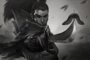 Yasuo "A Sword without a Sheath" Illustration (by Riot Artist Stanley 'Artgerm' Lau)