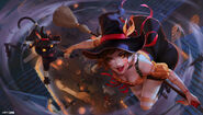 Bewitching Nidalee Splash Update Concept 1 (by Riot Artist Yan Li)