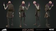 Singed "Arcane" Model 3 (by Riot Contracted Artists Fortiche Productions)