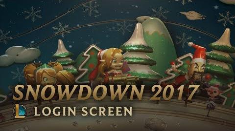 Snowdown 2017 - ekran logowania