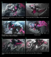 Old God Warwick Splash Concept 1 (by Riot Contracted Artist Augusto Quirino)