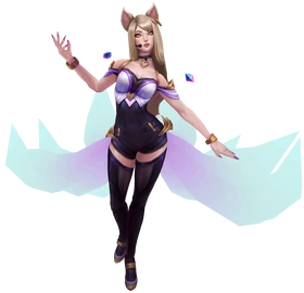 Ahri KDA Render