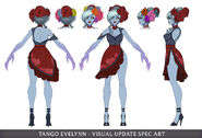 Tango Evelynn Update Concept 3 (by Riot Artist Jessica 'OwleyCat' Oyhenart)