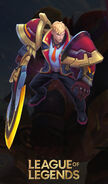 Battle Academia Garen Model 1 (by Riot Contracted Artist Martin Ke)