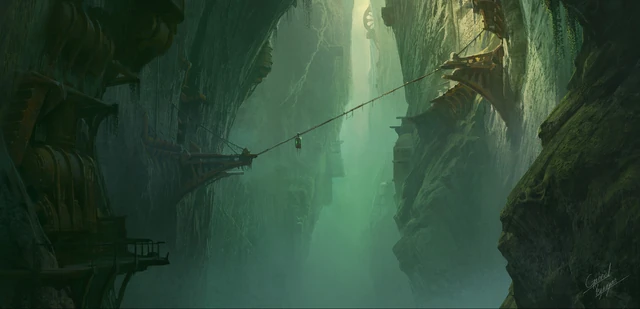 Warwick Update Promo Concept 2 (by Riot Artist Gabriel Yeganyan)