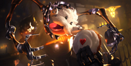 Augmented Poro "Legends of Runeterra" Illustration (by Riot Contracted Artists Envar Studios)