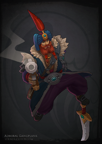 Sultan Gangplank Model 3 (vom Riot-Künstler Cody 'Sstrikerr' Bunt)