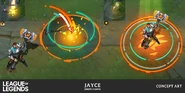 Zenith Games Jayce Concept 4 (by Riot Contracted Artist Roy Zhang)