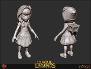 Red Riding Annie Update Model 1 (by Riot Artist Hector Moran)