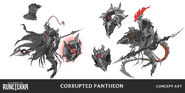 Corrupted Pantheon "Legends of Runeterra" Concept 1 (by Riot Contracted Artists Kudos Productions)