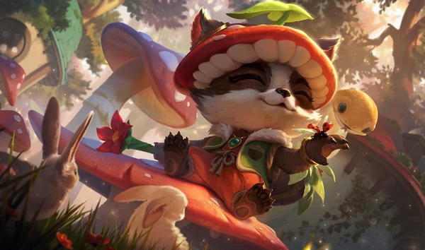 Badger Teemo (Legacy Skin, No Longer Available) 520 RP / 13-Jan-2010