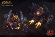 Lancer Rogue Blitzcrank Model 5 (by Riot Artist Jordan Ewing)