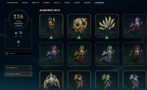 Collection Chromas