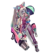 Jinx BattleCat (Rose Quartz)