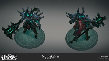 Mordekaiser Update Model 2 (vom Riot-Künstler Hunter Gage)