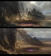 Shurima The Call Concept 02.jpg (601 KB) Shurima "The Call" Concept 2 (by Riot Artist Rembert Montald)