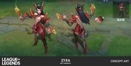 Mythmaker Zyra Concept 1 (by Riot Contracted Artists Kudos Productions)