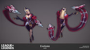 Coven Evelynn Model 1 (by Riot Artist Liem Nguyen)