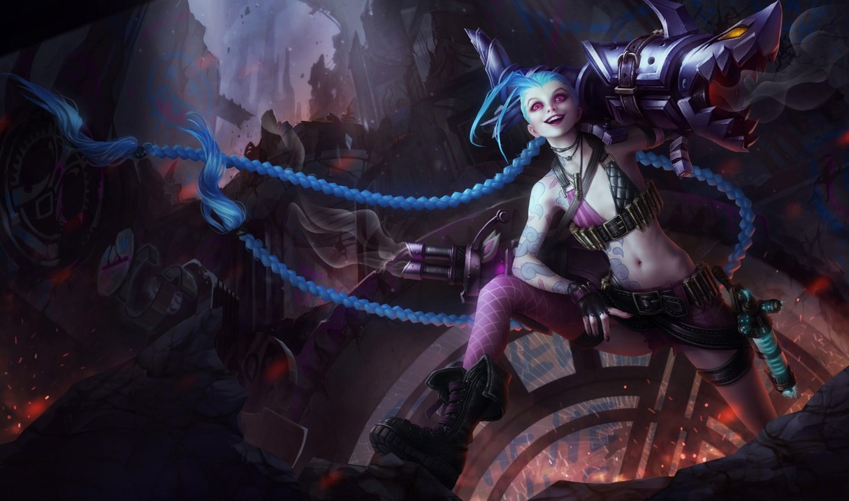 league of legends jinx skin code