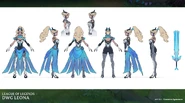 DWG Leona Concept 2 (by Riot Artist Oussama Agazzoum)