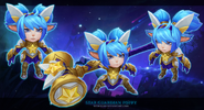 Star Guardian Poppy Model 1 (by Riot Artist Cody 'Sstrikerr' Bunt)