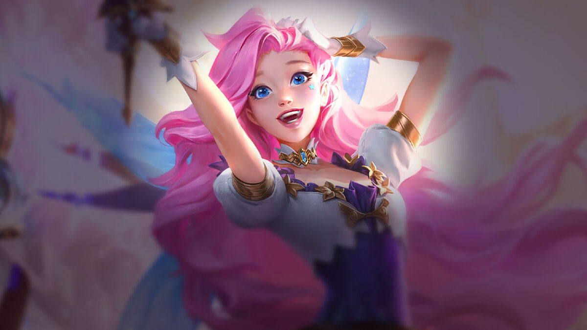 Star Guardian Seraphine LoL (Wild Rift) Wallpaper 8K #8471g