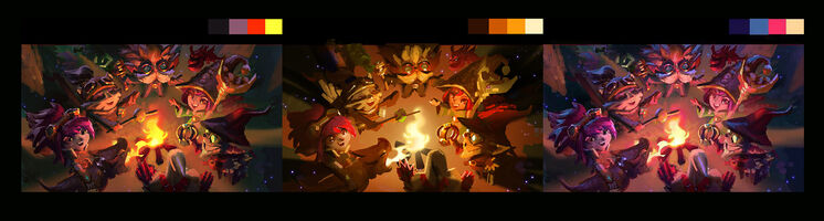 Yordle Camp Promo Concept (by Riot Artists Cesar Rosolino and Carlos Luzzi)