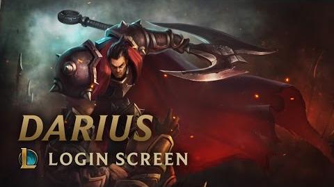 Darius, the Hand of Noxus - Login Screen