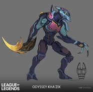 Odyssey Kha'Zix Concept 3 (by Riot Artist Taylor 'Medaforcer' Jansen)