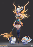 Lunar Empress Lux Concept 5 (by Riot Artist Paul 'Zeronis' Kwon)