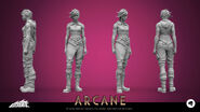 Vi "Arcane" Model 5 (by Riot Contracted Artists Fortiche Productions)