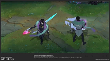Aphelios Konzept 28 (vom Riot-Künstler Sunny 'Kindlejack' Koda)