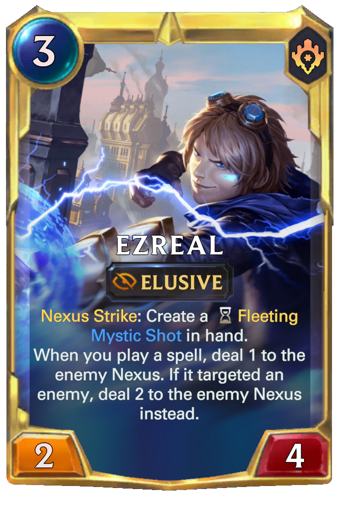 Ezreal Legends of Runeterra League of Legends Wiki Fandom