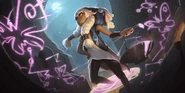 Spacey Sketcher "Legends of Runeterra" Illustration (by Riot Contracted Artists Dao Trong Le)