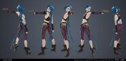 Jinx "Arcane" Model 4 (by Riot Contracted Artists Fortiche Productions)