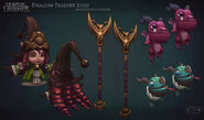 Dragon Trainer Lulu Model 2 (by Riot Artist Maddy 'MissMaddy' Taylor Kenyon)