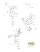 Star Guardian Lux "Wild Rift" Concept 1 (by Riot Contracted Artist Lin Chang)