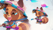 Spirit Blossom Teemo Promo 6 (by Riot Artist Anna 'Newmilky' Nikonova)